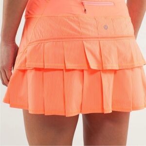Lululemon Run Pace Setter Skirt Tennis Skirt Size 8